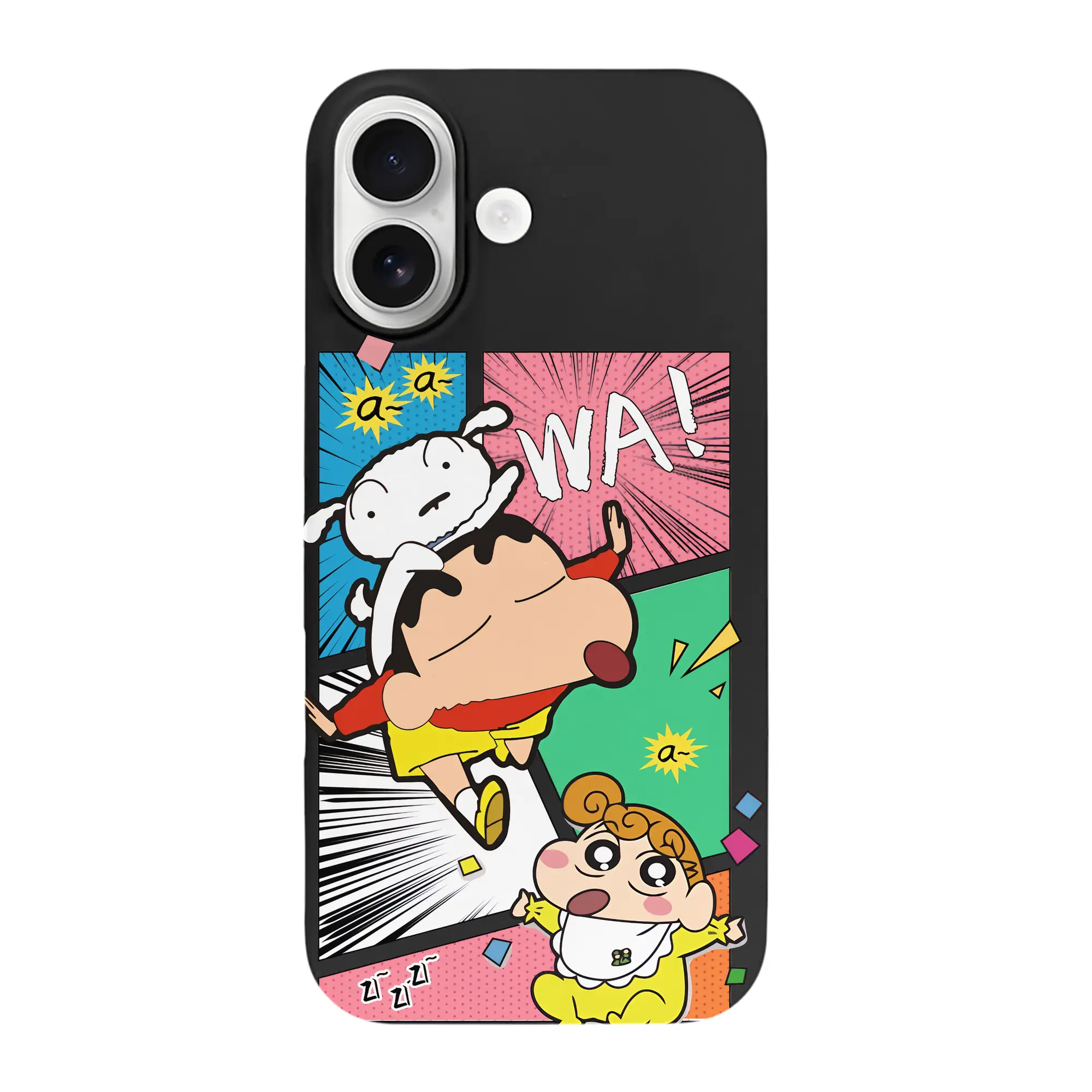 クレヨンしんちゃん グッズ 野原 ひまわり - iPhone 17 シリーズ シリコンケース 薄型 耐衝撃 指紋防止 ソフトタッチカバー 精密フィット 傷防止 保護ケース iPhone 17/17 Air/17 Pro/17 Pro Max 対応